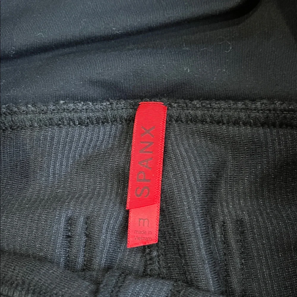 Spanx Corduroy Leggings Black Size M - Picture 5 of 6